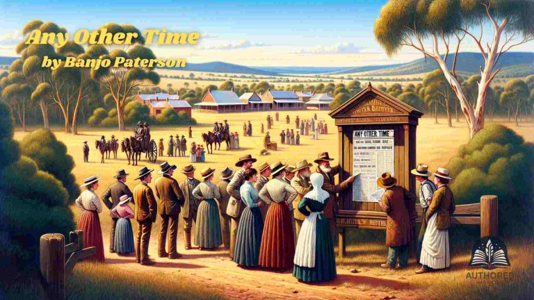 Any Other Time by Banjo Paterson